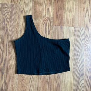One shoulder tank